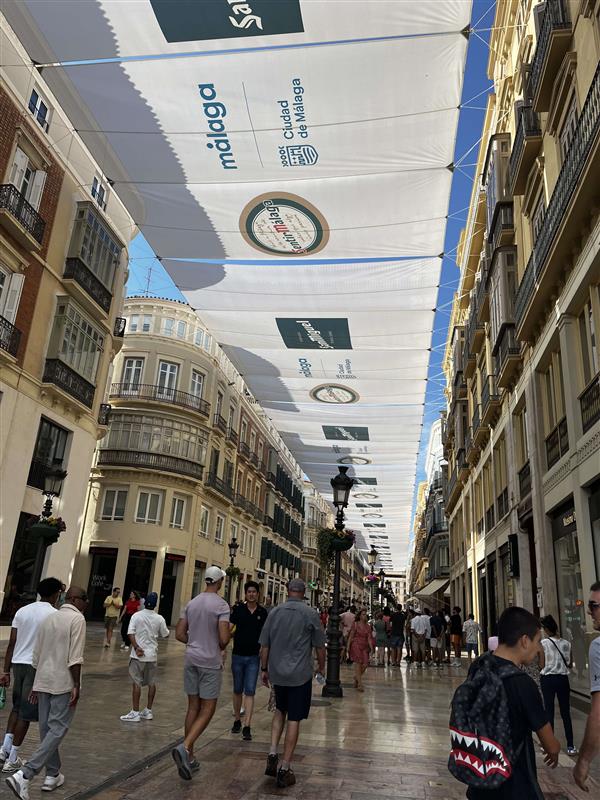 Paseo en Málaga
