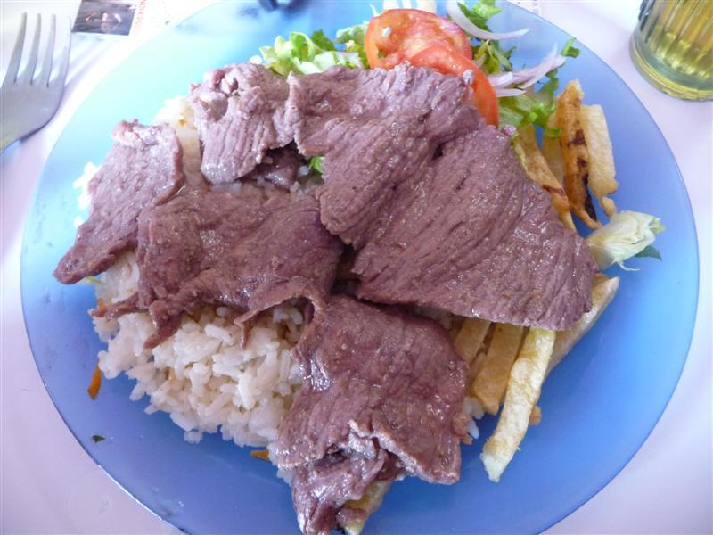 My Bolivian lunch