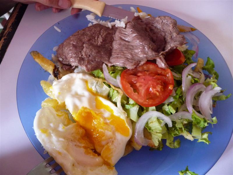 Joanne's Bolivian lunch