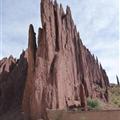 Jaggy rock formations