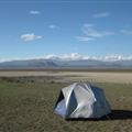 Camping in solitutde