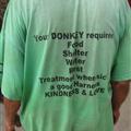 Even donkeys need love