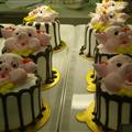Three little piggies!  Bakery in Saigon