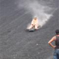 Debb Volcano Boarding