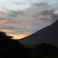 Isla Omepete Volcano at night
