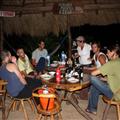Hanging out at the hostel 