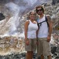 Sulfer Pit on Cerro Negro Volcano