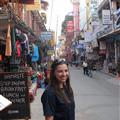 Disfrutando las calles de Thamel / Enjoying the streets in Thamel