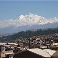 View from the hostel in Huaraz