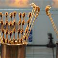 seahorse on a stick