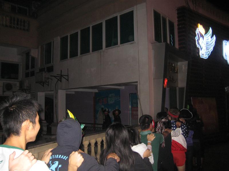 long congo line that we did during thriller